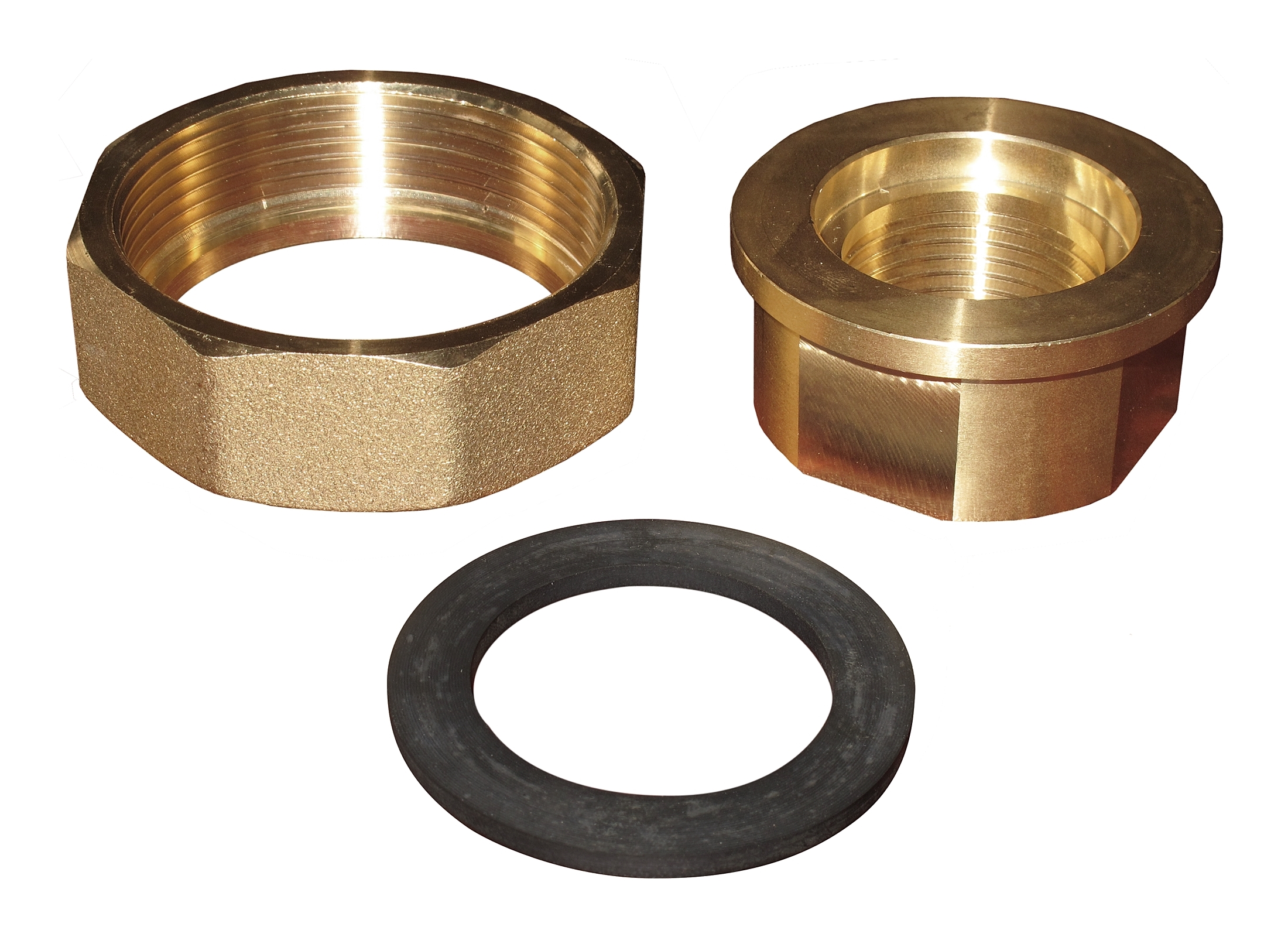 Set calotta 2”, guarnizione EPDM e raccordo femmina da 1”1/4 o 1”