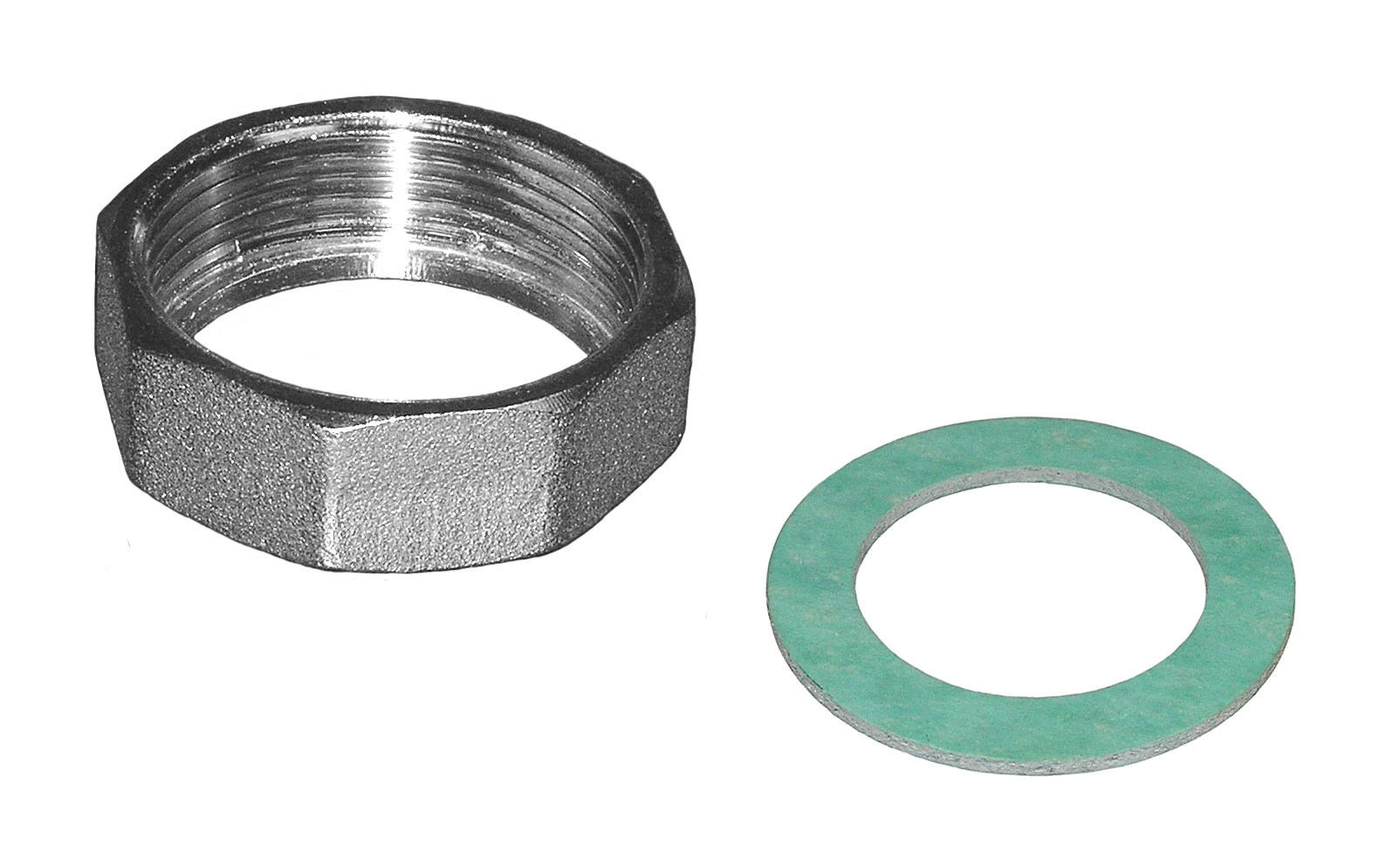 Set calotta 1”1/2 e guarnizione in fibra