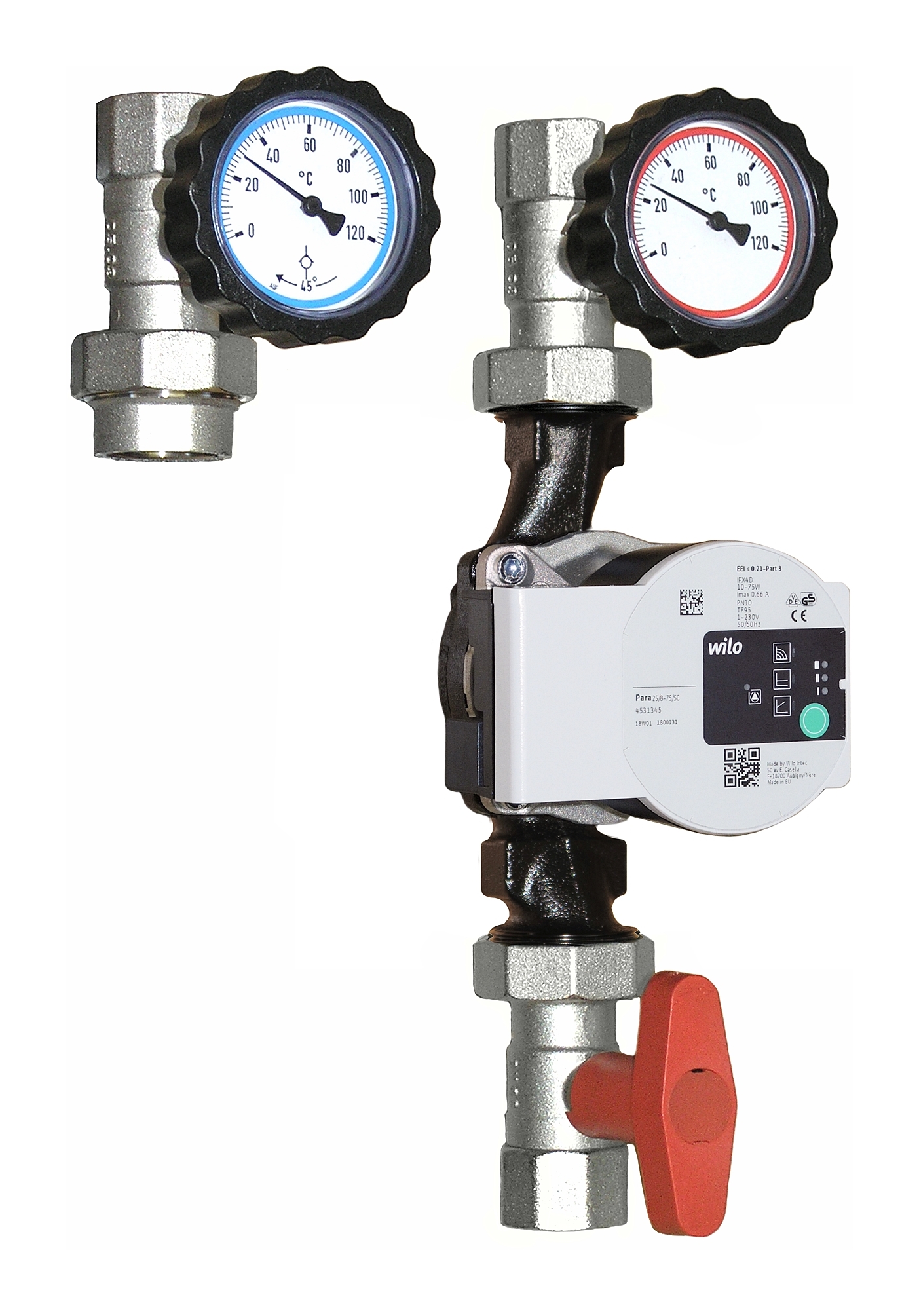 Kit di collegamento per circolatori da 1”